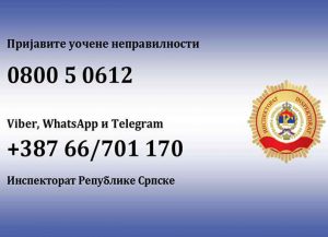 Inspektorat RS-Aktiviran telefon za zaštitu prava građana: Za sve neregularnosti pozovite besplatan broj 0800 5 0612
